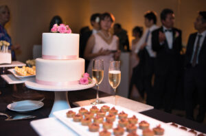 Simple two-tier cake from Taste Catering