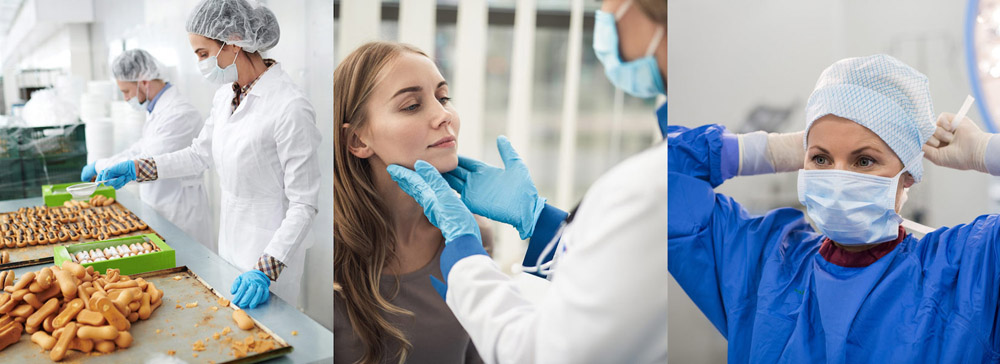 FOH Health Essentials’ products include a range of PPE.